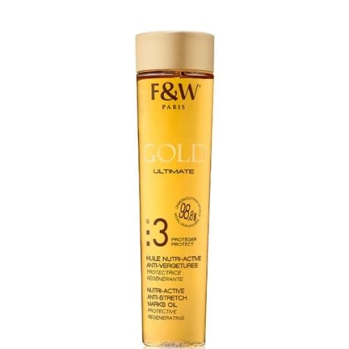 Huile Nutri-Active Anti-Vergetures Gold F&W PARIS 200ml